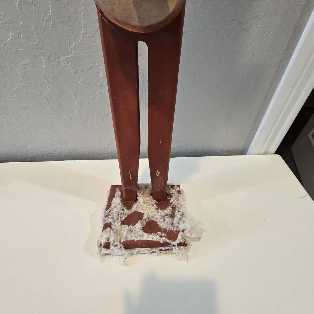 Wooden Reindeer 3ft Tall Good condition